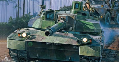 (SO) 1/72 Academy French Army Char Leclerc Tank