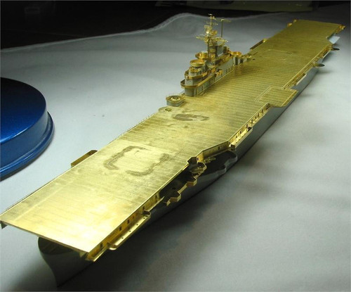 (SO) 1/700 Five Star Models Super Photo Etch Set for USS Essex Class Short Hull w/ Late War Type Island