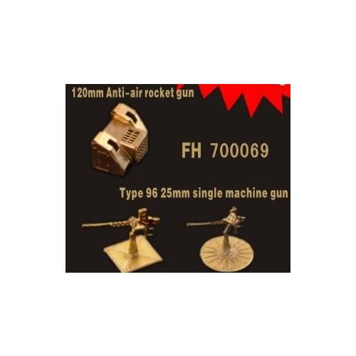 (SO) 1/700 Flyhawk Photo Etch IJN Anti-aircraft Weapons III