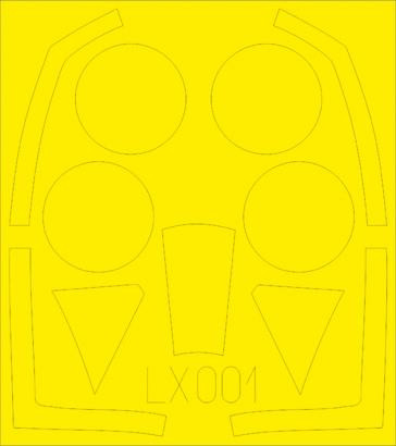 (SO) 1/24 Eduard Mask Typhoon Mk.Ib for Airfix