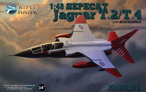 KTY80105 Sepecat Jaguar T2 / T4 Aircraft 1/48
