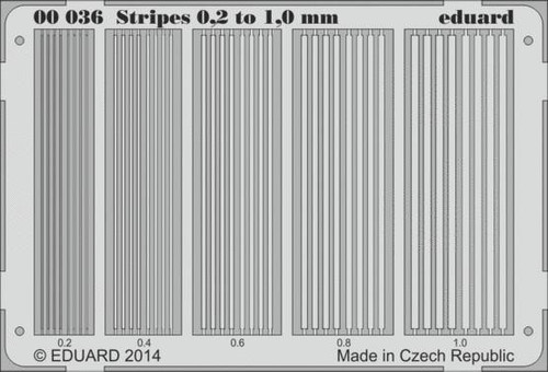 (SO) Eduard Stripes 0.2 to 1 mm