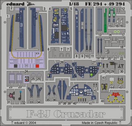 (SO) 1/48 Eduard F-8J for Hasegawa