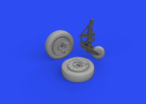 (SO) 1/48 Eduard Brassin A-1J wheels for Tamiya