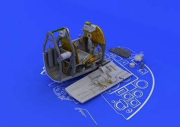 (SO) 1/48 Eduard Spitfire Mk IX Cockpit for EDU (PE & Resin)
