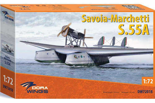 (SO) 1/72 Dora Wings Savoia Marcetti S.55A Plastic Model Kit