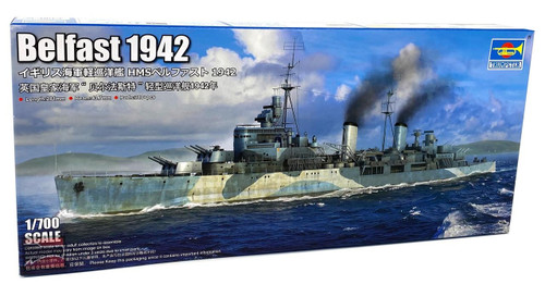 (SO) 1/700 Trumpeter HMS Belfast British Light Cruiser 1942