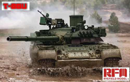 (SO) 1/35 Ryefield T-80U Tank Plastic Model Kit