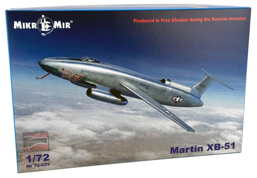 (SO) 1/72 Mikro Mir Martin XB-51 Plastic Model Kit