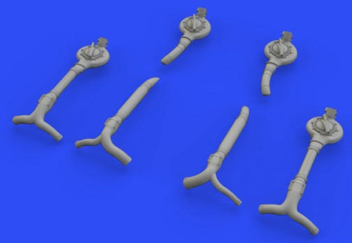(SO) 1/48 Eduard B-17G Superchargers for HKM (PE & Resin)