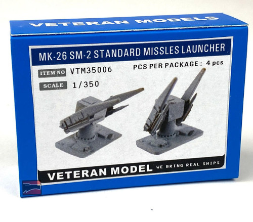 (SO) 1/350 Veteran Models MK-26 SM-2 Standard Missles Launcher
