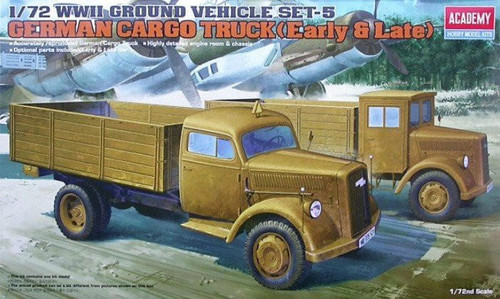 (SO) 1/72 Academy German Cargo Truck E/L