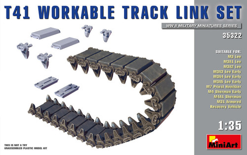 (SO) 1/35 Miniart T41 Workable Track Link Set