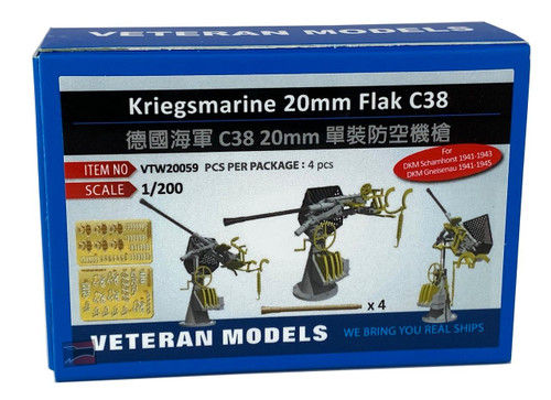 (SO) 1/200 Veteran kriegssmarine 20mm flak c38