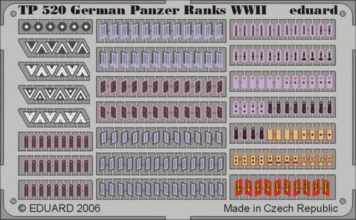 (SO) 1/35 Eduard German Panzer Ranks WWII