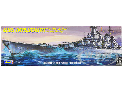 (SO) 1/535 Revell USS Missouri Battleship Plastic Model Kit - 0301
