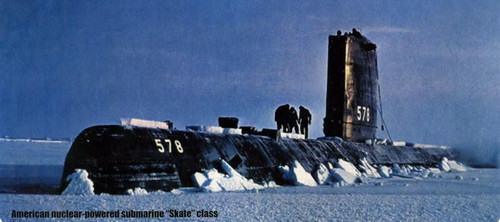 (SO) 1/350 Micro-Mir USS Skate Submarine