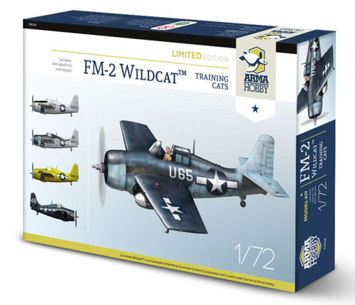 (SO) 1/72 ARMA Hobby FM-2 Wildcat Training Cats Limited Edition