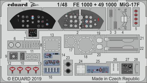 (SO) 1/48 Eduard MiG-17F for Hobby Boss
