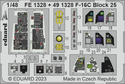 (SO) 1/48 Eduard F-16C Block 25 - Kinetic