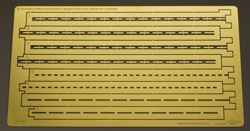 (SO) 1/700 Five Star PLAN Aircraft Carrier Stencil for Markings