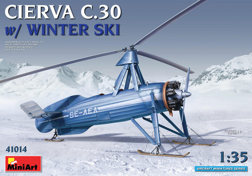 (SO) 1/35 MiniArt Cierva C.30 With Winter Ski