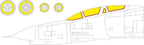 (SO) 1/48 Eduard Mask F-4E TFace for Meng