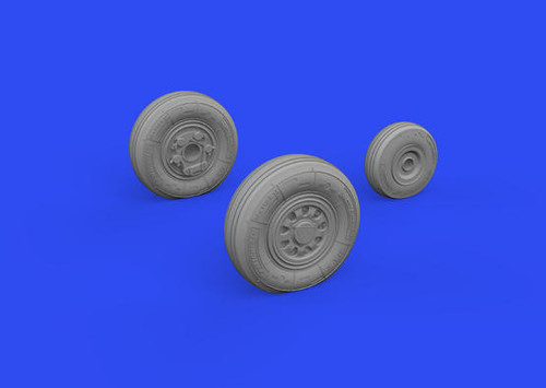 (SO) 1/48 Eduard Brassin F-35B wheels for Italeri