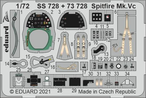 (SO) 1/72 Eduard Spitfire Mk.Vc for Airfix