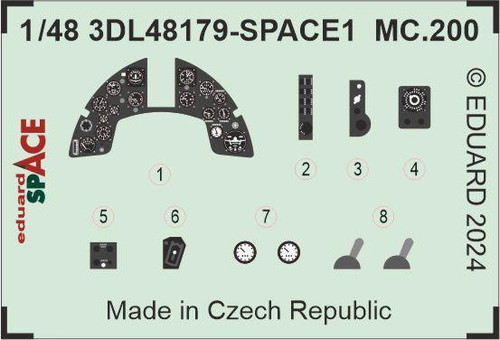 (SO) 1/48 Eduard MC.200 SPACE 1/48