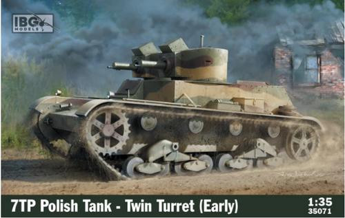 (SO) 1/35 IBG 7TP Polish Tank -Twin Turret (Early Production)