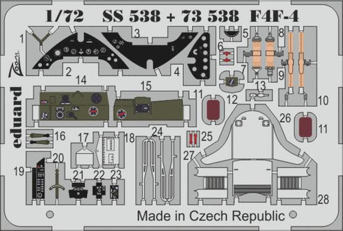 (SO) 1/72 Eduard F4F-4 for Airfix