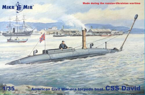 (SO) 1/35 Mikro Mir CSS David Civil War Torpedo Boat