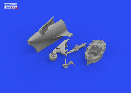 (SO) 1/48 Eduard Brassin A6M3 tailwheel Print for Eduard