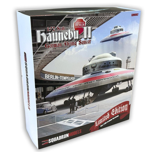 (SO) 1/72 Squadron Models Haunebu II Flying Saucer Civilian Version