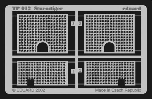 (SO) 1/35 Eduard Sturmtiger for Tamiya