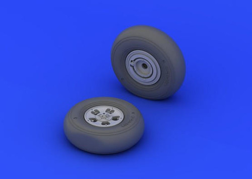 (SO) 1/32 Eduard Spitfire Mk I/II Wheels for RMG (Resin)