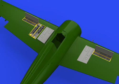 (SO) 1/48 Eduard Brassin F4F-3 gun bays Print for Eduard