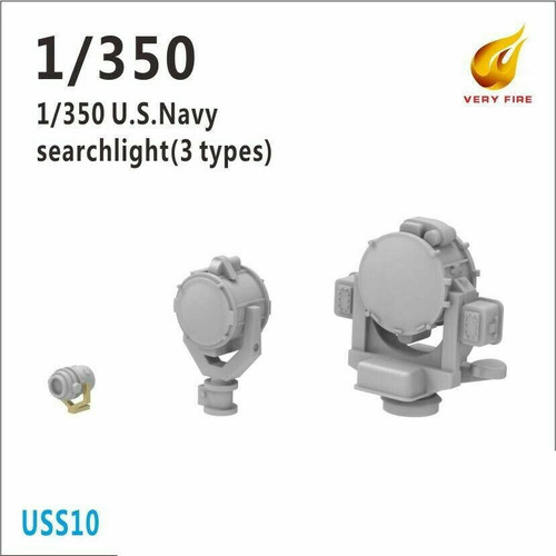 (SO) 1/350 Very Fire Scale USS Searchlight (3 Types 12 Sets)