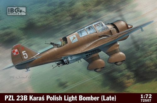 (SO) 1/72 IBG Models PZL. 23B Karas late production