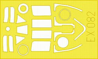 (SO) 1/48 Eduard Mask Typhoon Mk.Ib Door Canopy for Hasegawa
