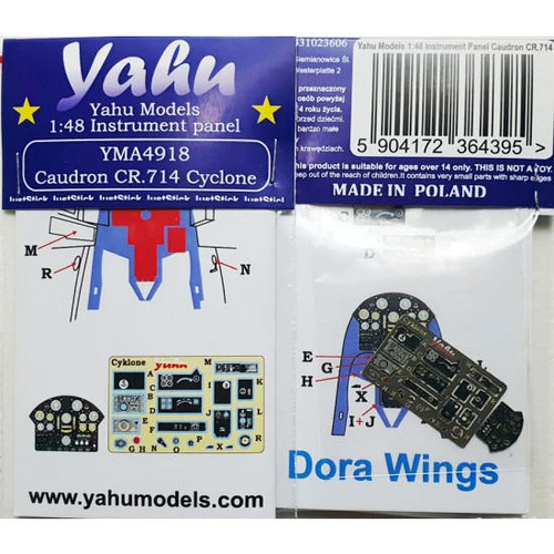 (SO) 1/48 Yahu Models Caudron 714 Instrument Panel