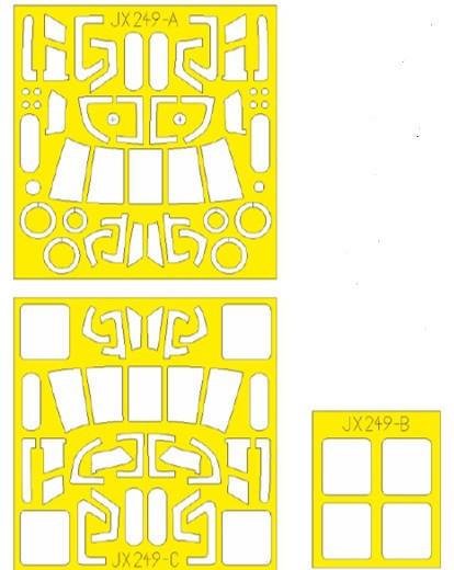 (SO) 1/35 Eduard Mask HH60G TFace for KTY