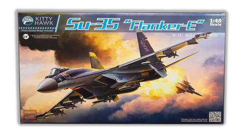 (SO) 1/48 Kitty Hawk Su-35 Flanker-E Plastic Model Kit