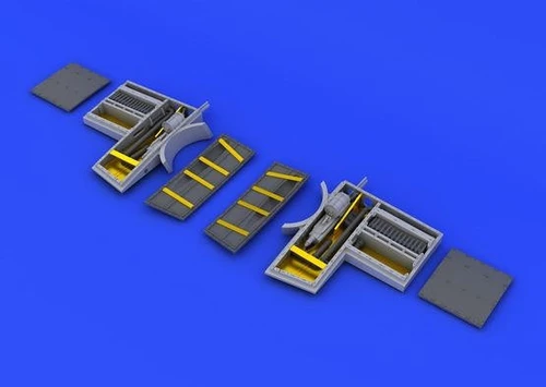 (SO) 1/48 Eduard Spitfire VIII Gun Bays for EDU (PE & Resin)