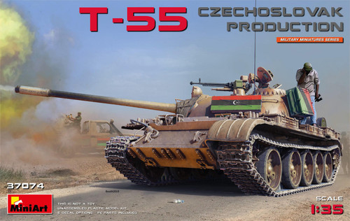 (SO) 1/35 Miniart T-55 Czechoslovak Production