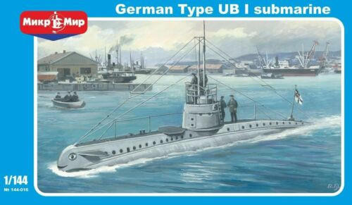 (SO) 1/144 Mikro Mir German UB-1 Submarine