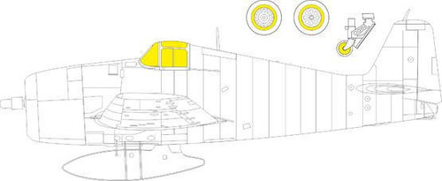(SO) 1/48 Eduard Mask F6F-5 TFace for Eduard