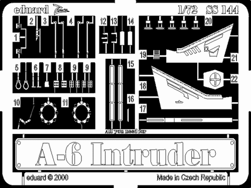 (SO) 1/72 Eduard A-6 for Italeri