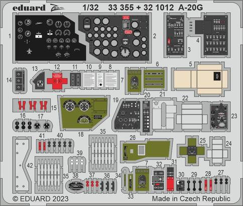 (SO) 1/32 Eduard A-20G for HKM